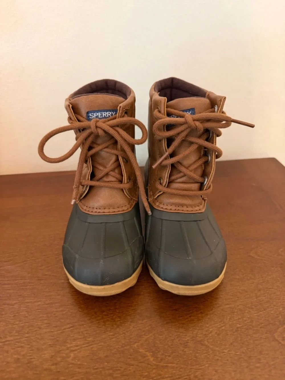 Sperry Port Duck Boots Boys Size 11